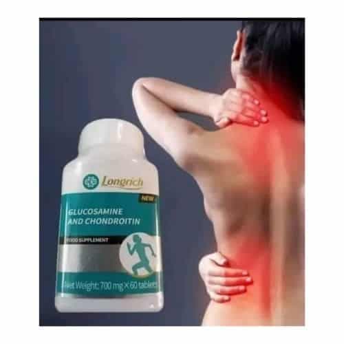 Complément alimentaire Longrich Glucosamine & Chondroitin conçu pour soutenir la santé articulaire 60 Gélules