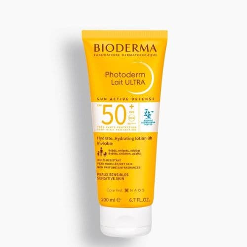 Lait ULTRA SPF50+ pour peaux sensibles Photoderm BIODERMA 200ml