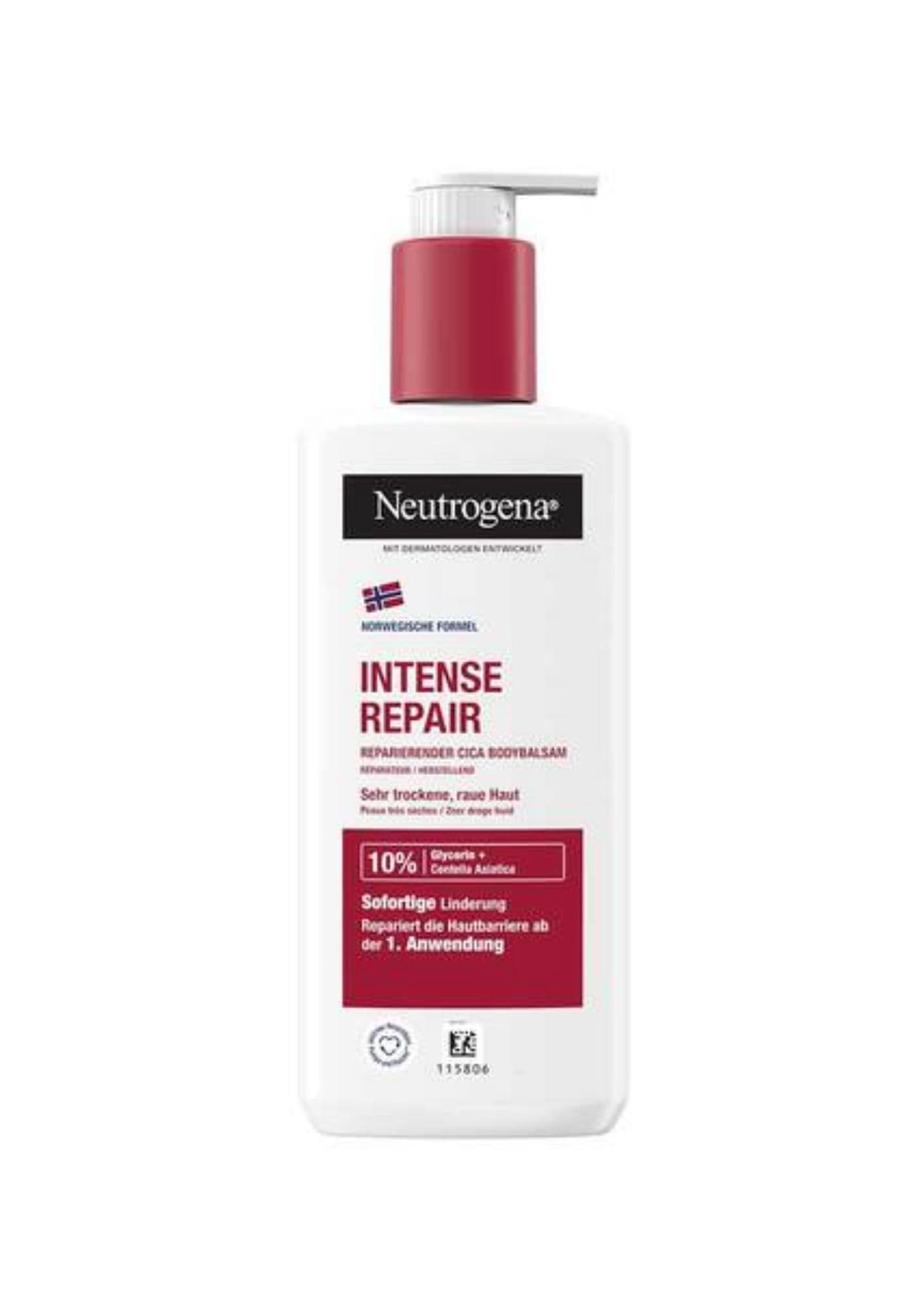 Lait pour le corps réparation intense NEUTROGENA 250ml