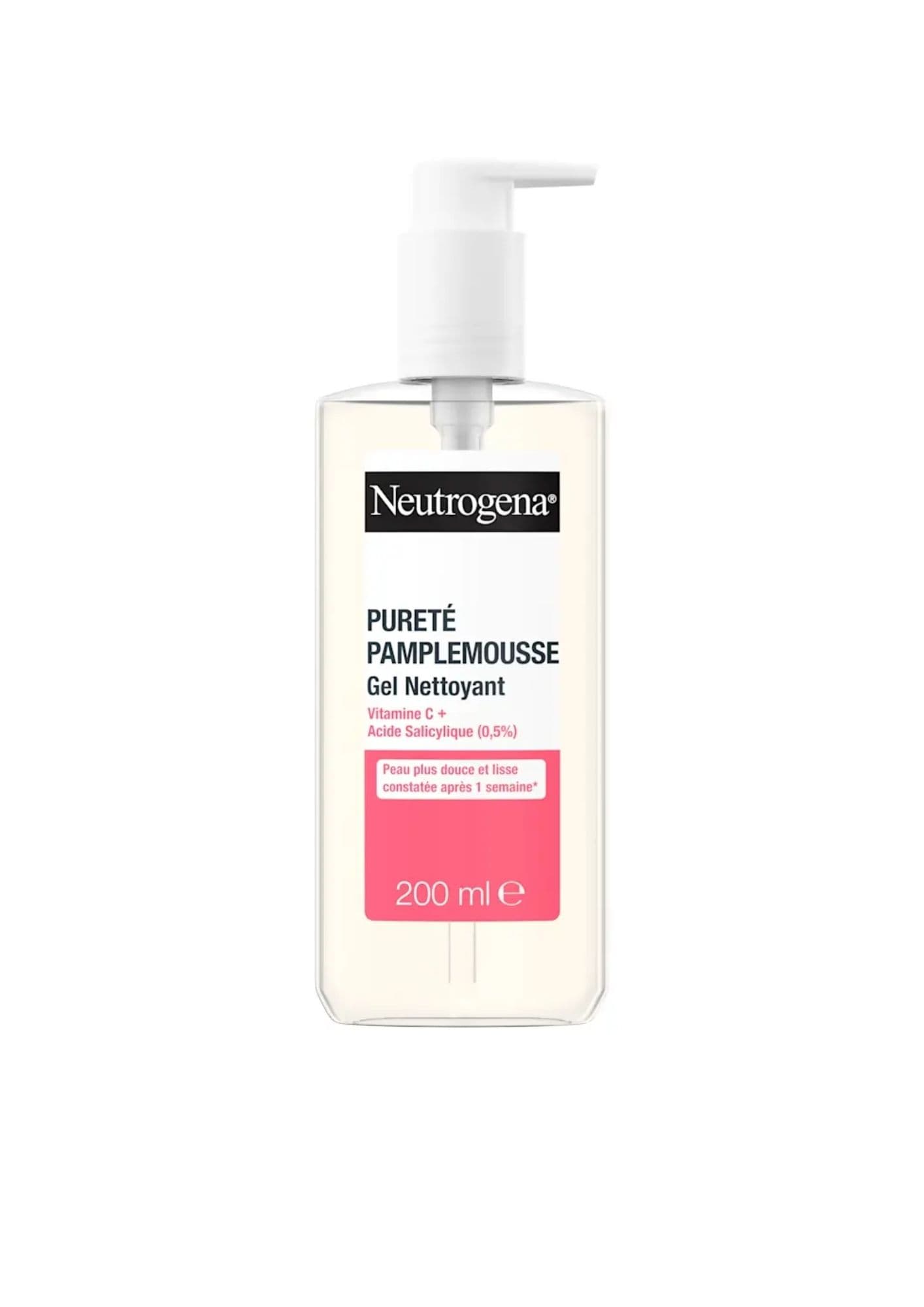 Gel nettoyant pureté pamplemousse NEUTROGENA 200ml