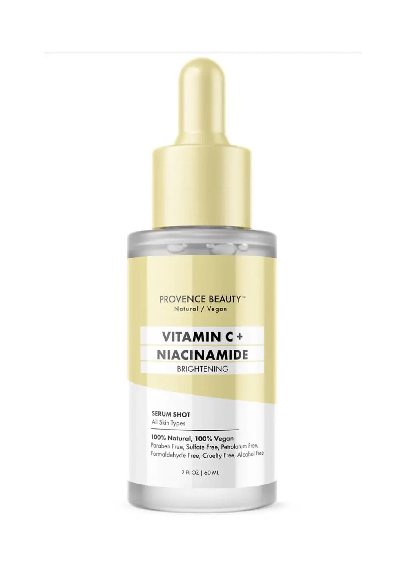 Sérum éclat a la vitamine C et a l'acide Niacinamide PROVENCE BEAUTY 60ml