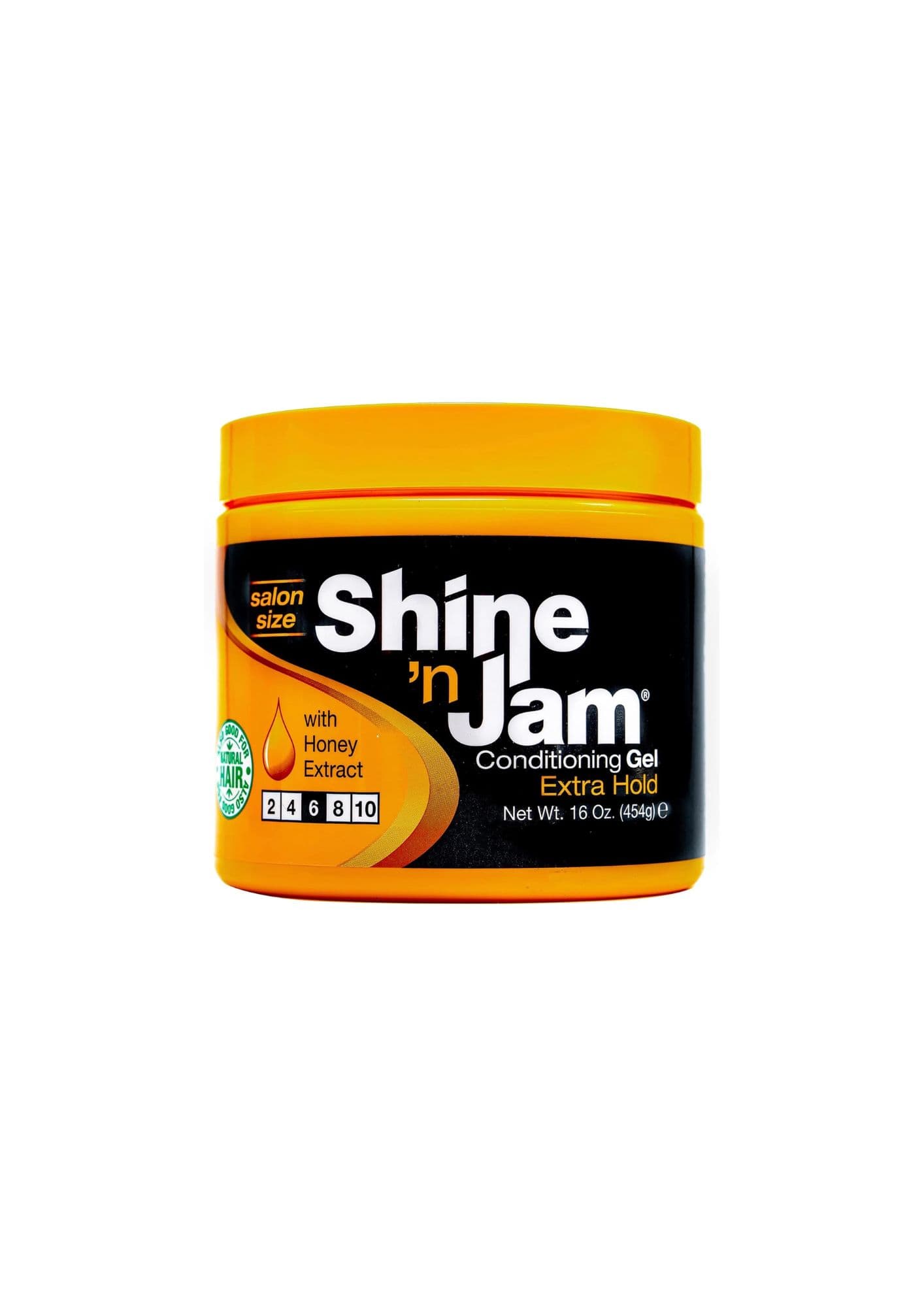 Gel revitalisant Fixation pour cheveux SHINE 'N JAM 454g