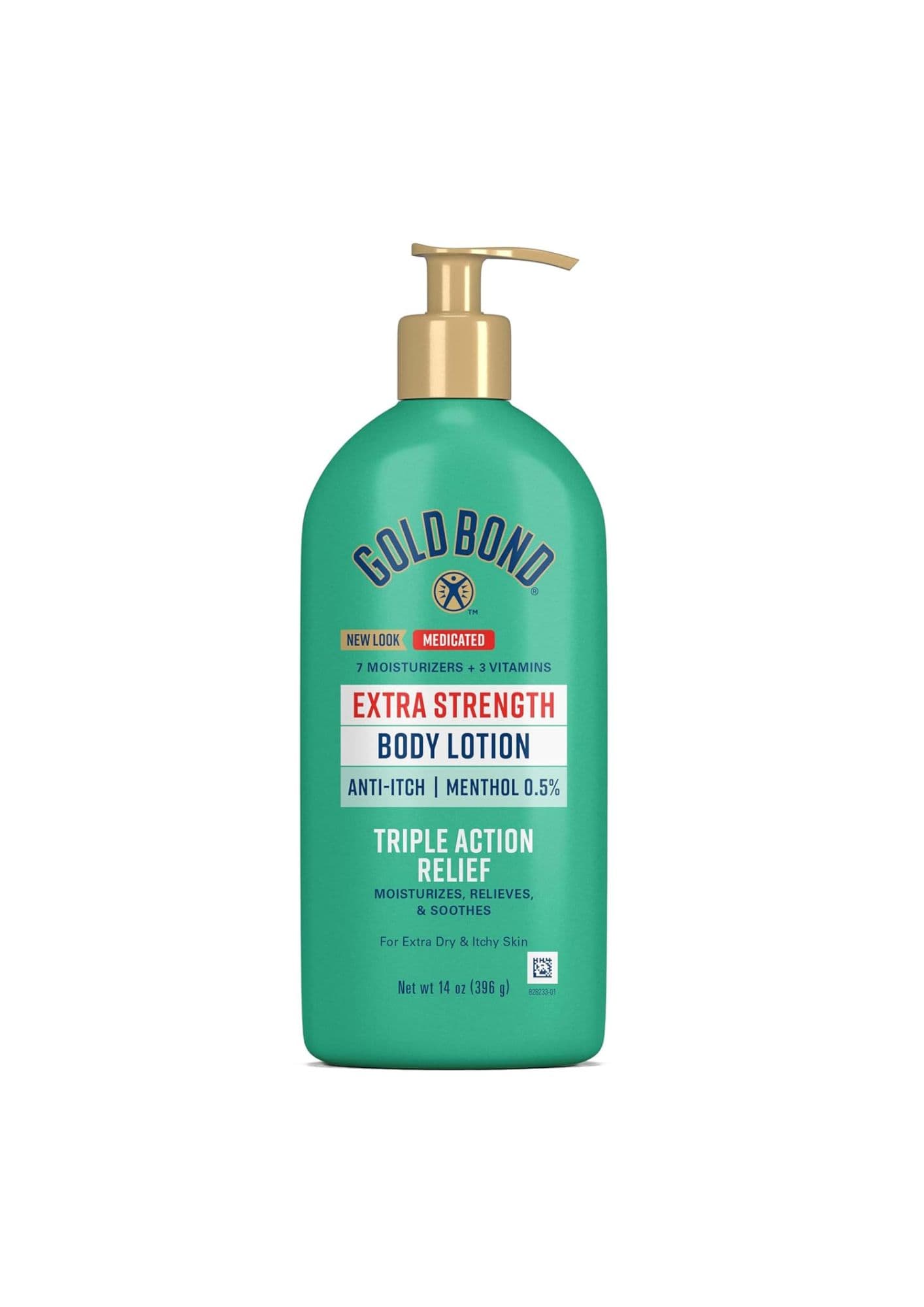 Lotion corporelle réparatrice médicamenteuse GOLD BOND 396 g