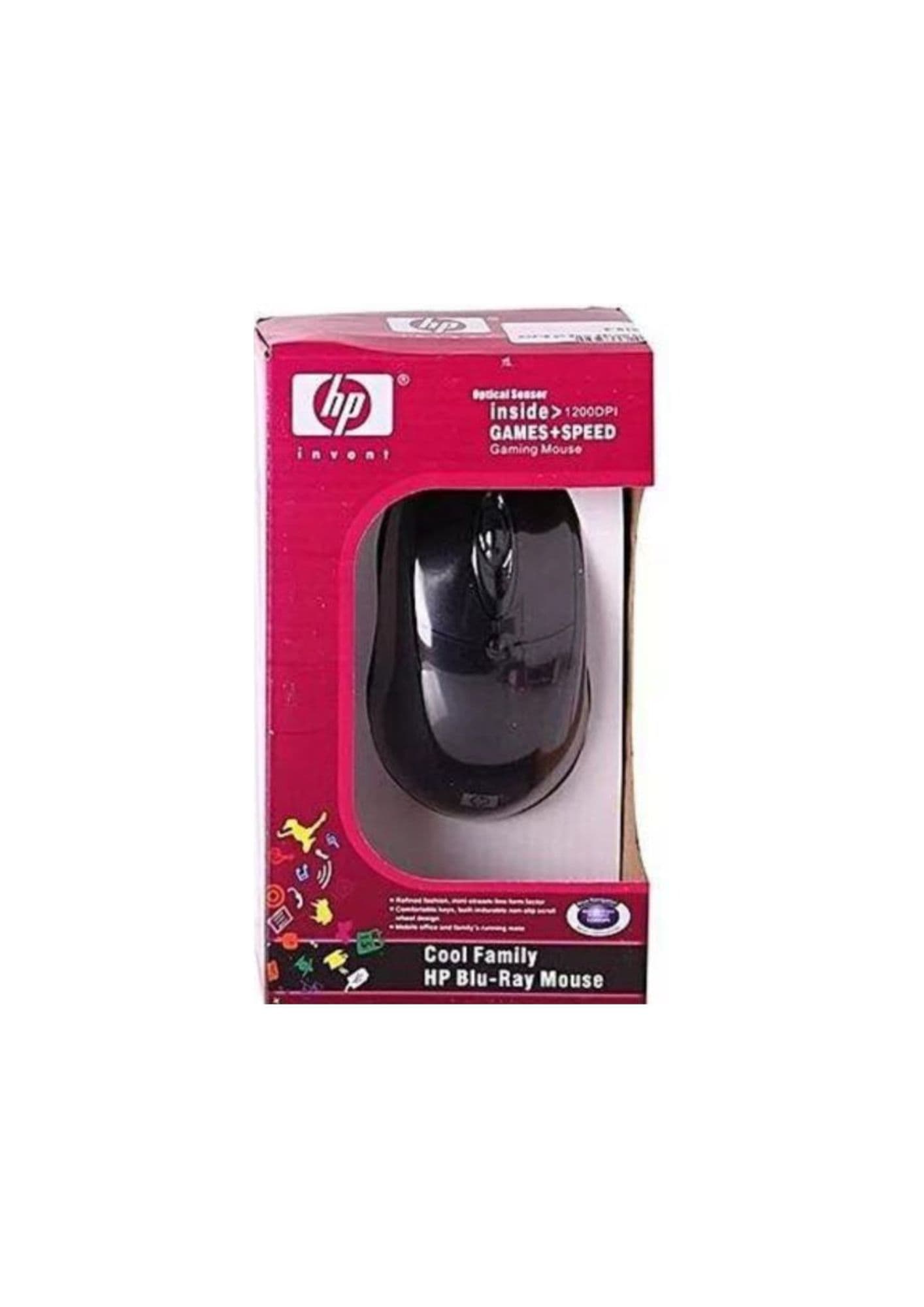 Souris avec fil optique filaire HP Cool Family