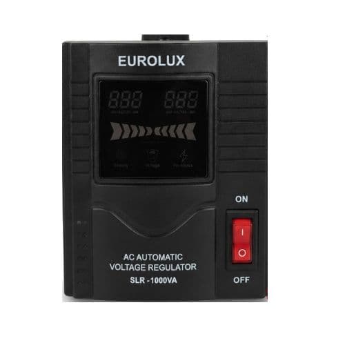 Régulateur de tension SLR, EUROLUX, 1000 VA, garantie 6mois