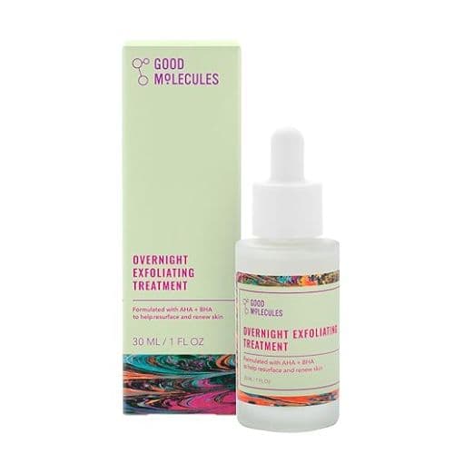 Soin exfoliant de nuit à l'acide glycolique et salicylique GOOD MOLECULES 30ml