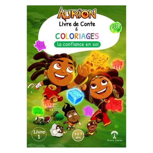 Aurion Livre de Conte & Coloriage: La Confiance en soi